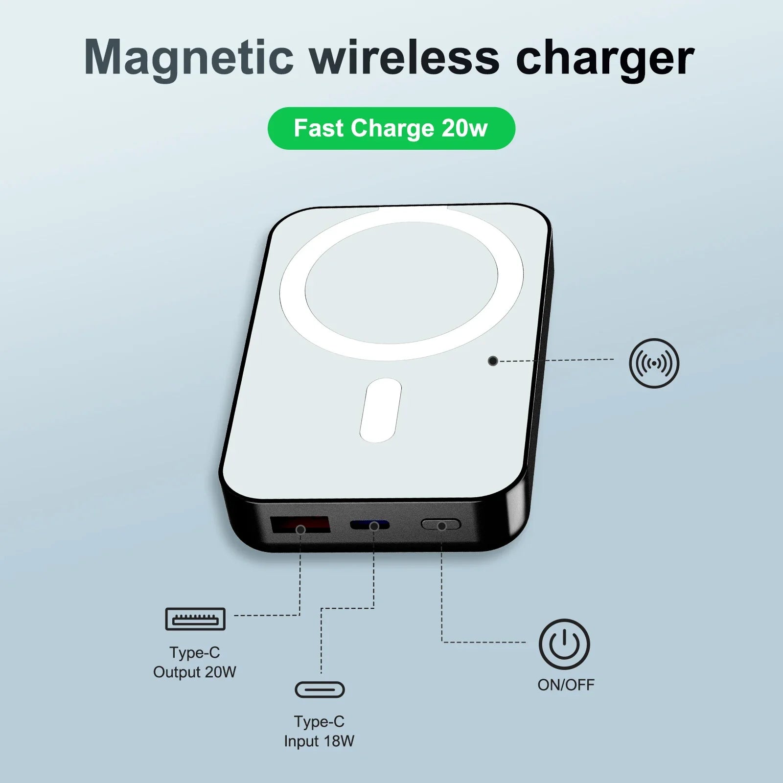 Magnetic Travel Power Buddy