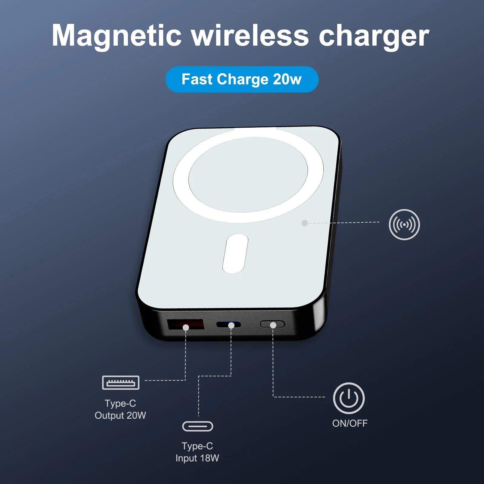 Magnetic Travel Power Buddy