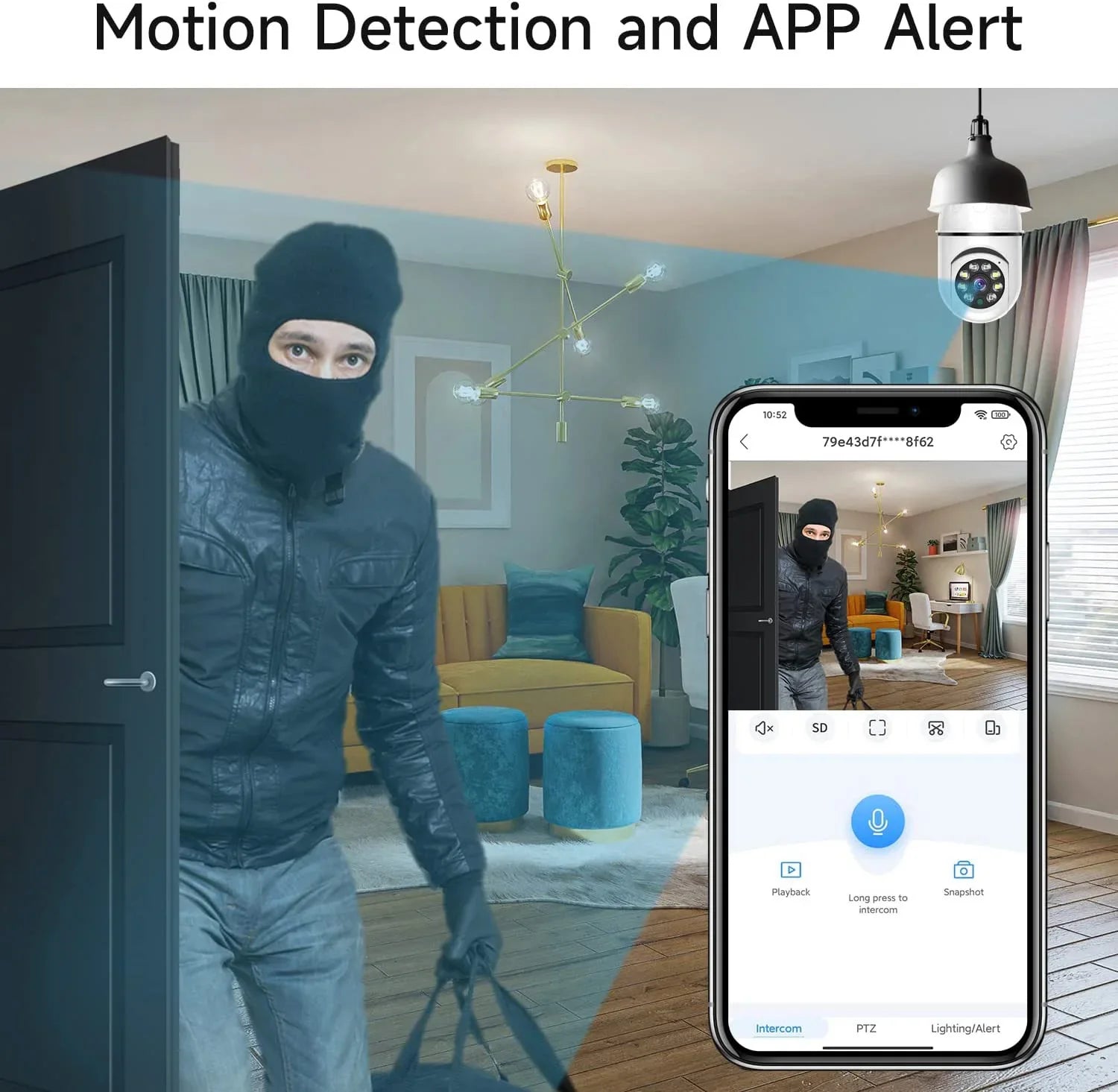 Smart Security Light Camera